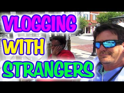 Vlogging with Strangers Prank with Roman Atwood and Dennis Roady by Tom Mabe