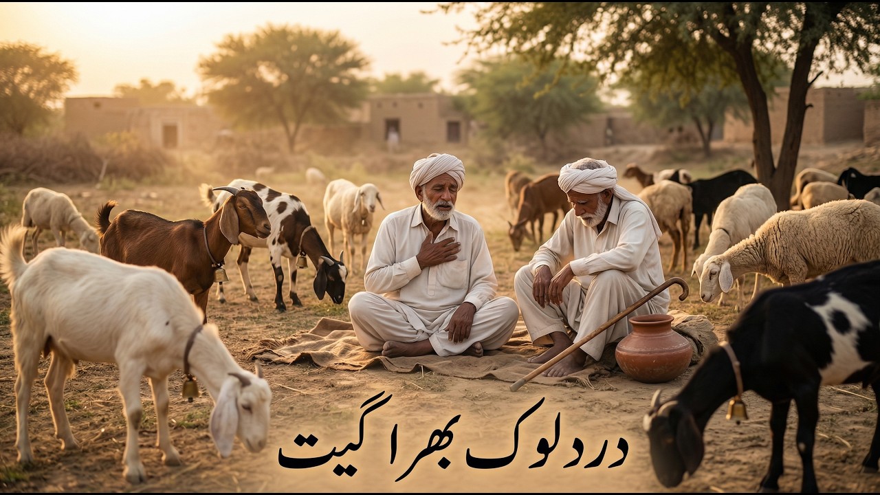 Pakistan Baba Rind “چکوال دھنی دا درد بھرا گیت 💔 | Baba Singing in Fields | Village Life ...