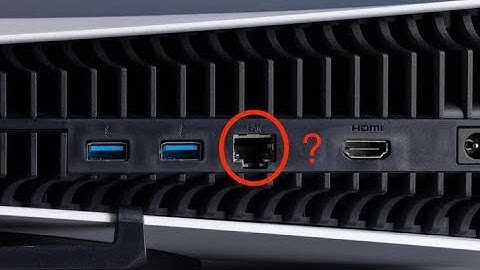 HOW TO FIX PS5 LAN ETHERNET CABLE NOT CONNECTING