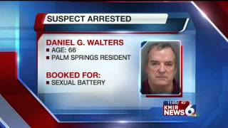 Man Arrested on Sexual Battery