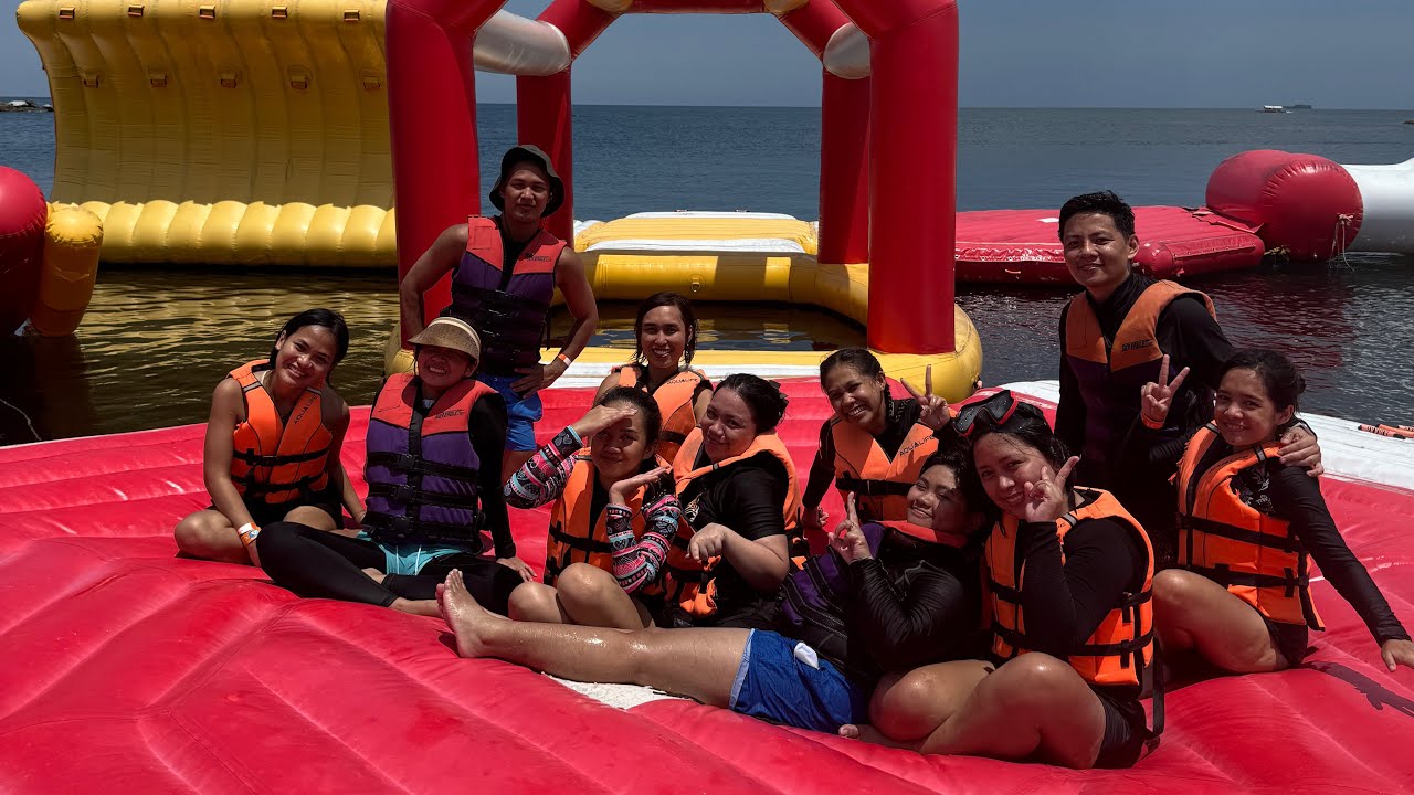 Batangas Trip Inflatable Experience 🎉🤩🥳 - YouTube