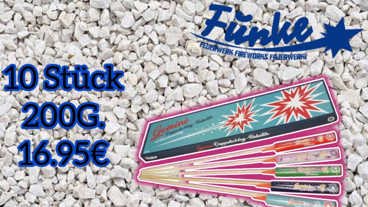 Funke Gemini Doppelschlagraketen Test