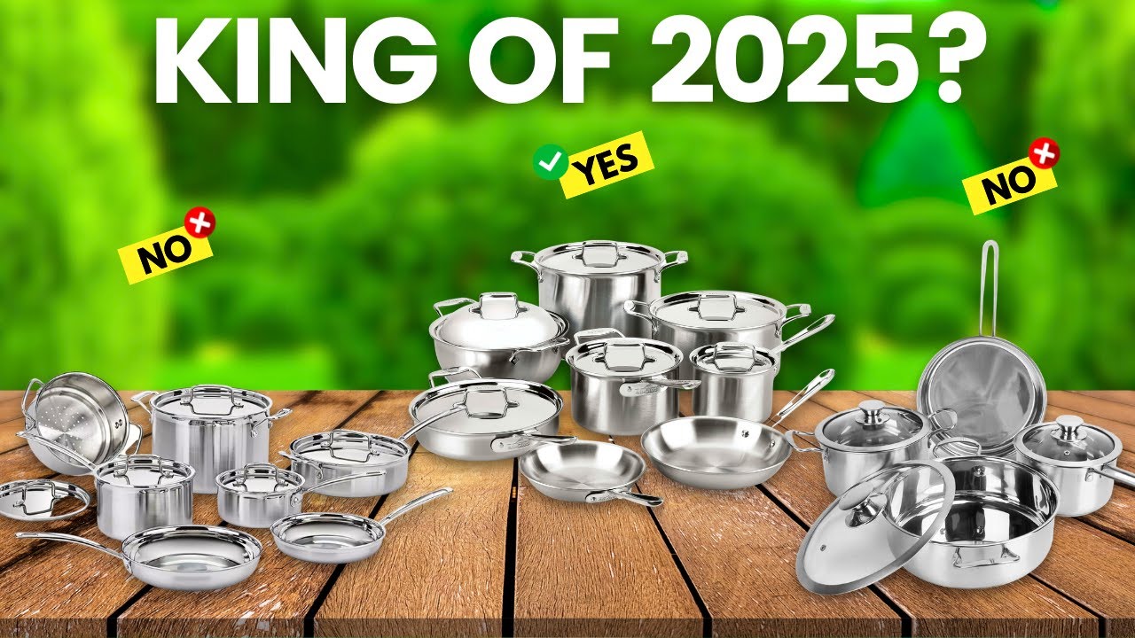 6 Best Cookware Stainless Steel 2025 (Don't Buy Until You Watch This)