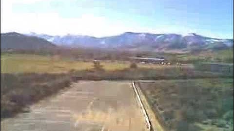 Skywalker maiden flight and crash