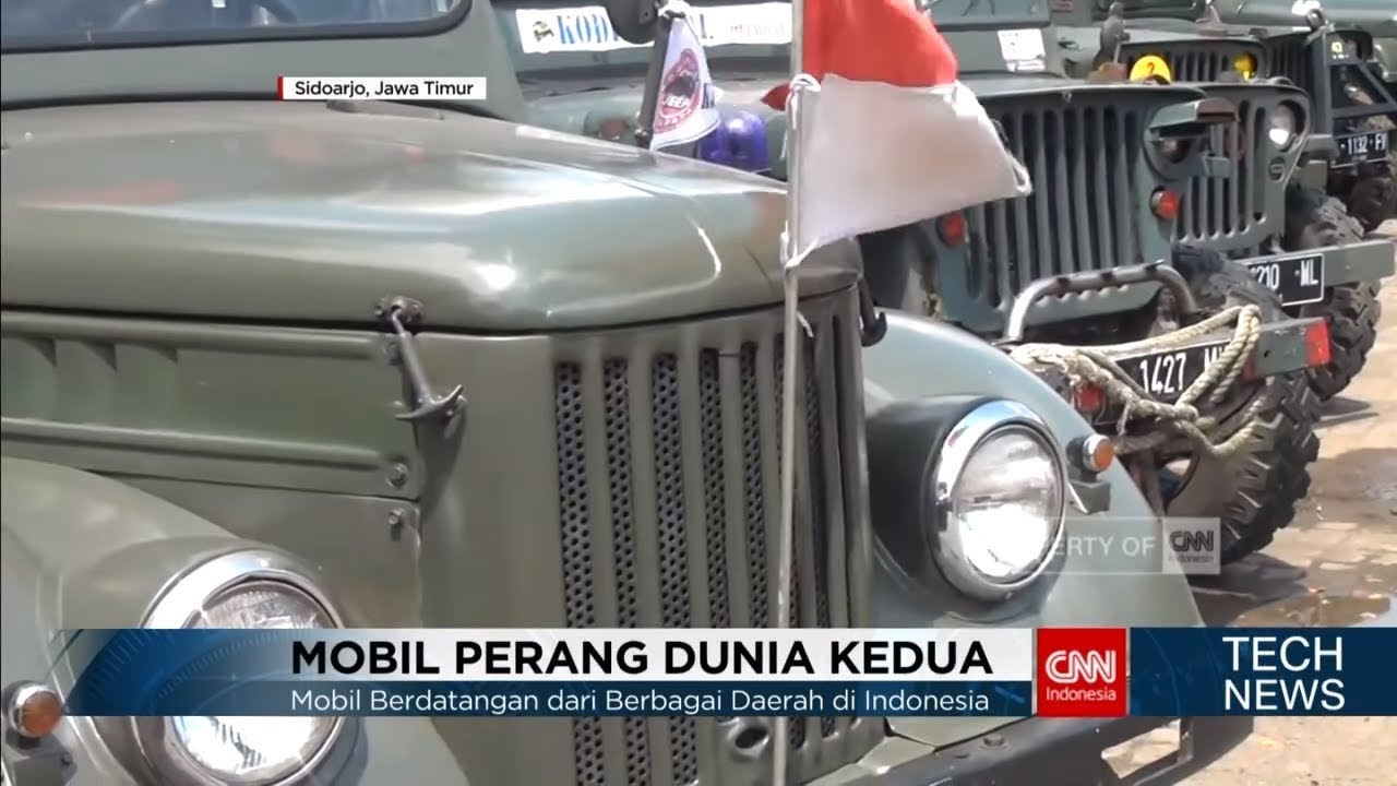 Ratusan Mobil  Jeep  Kuno  di Indonesia yang Ikut dalam 