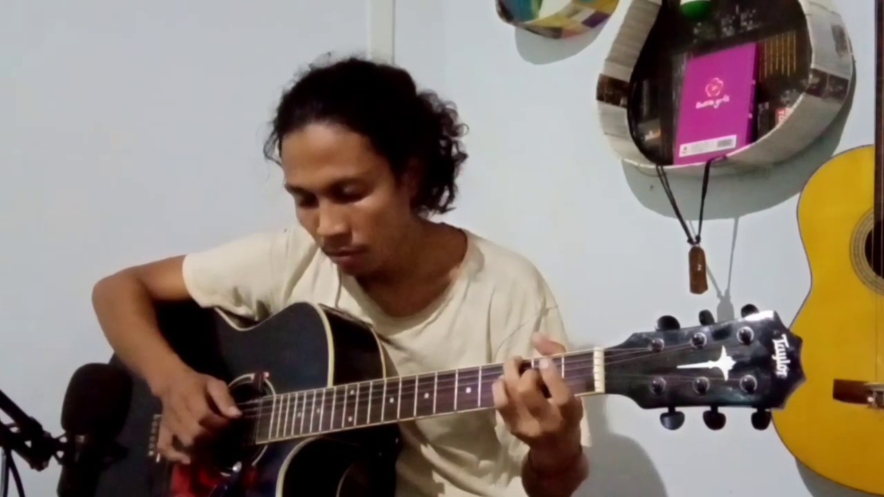 Bila waktu tlah berakhir Opick Fingerstyle cover - YouTube