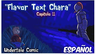 Flavor Text Chara Chapter 11 Undertale Comic Fandub Jamadub
