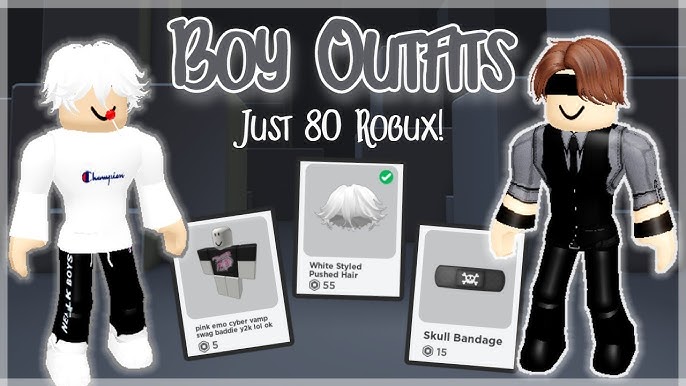 80 Robux Outfits - YouTube