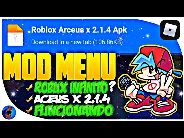 Arceus X v3 2.1.4 APK (Roblox Menu Mod) Download