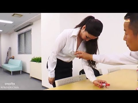 Hot Thai Girls with Boss in Office