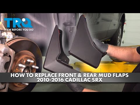 How to Replace Front & Rear Mud Flaps 2010-2016 Cadillac SRX