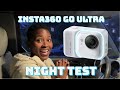 Insta360 GO Ultra Night Test: Pure Video Mode + OneWheel POV