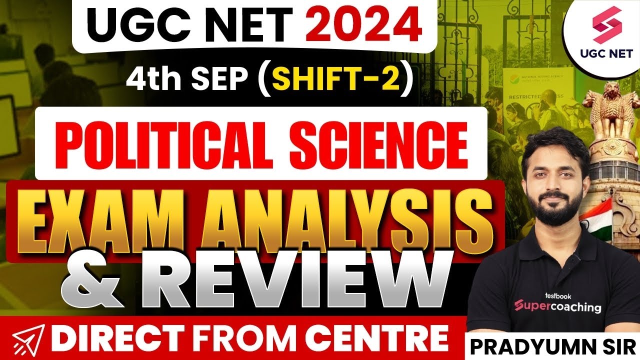 UGC NET 2024 Political Science Exam Analysis | UGC NET Answer Key ...