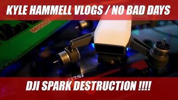 WITHIN 24HRS I DESTROYED MY DJI SPARK (No Bad Days #47)