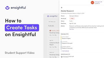 HOW TO: Create Your First Task (Students)
