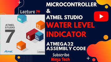 WATER LEVEL INDICATOR in Atmega32 using ATMEL STUDIO & PROTEUS | Tutorial | Part 14