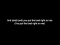 The Band The Weight lyrics video