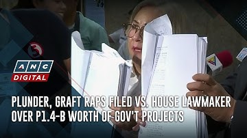 Plunder, graft raps filed vs. House lawmaker over P1.4-B worth of gov