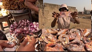 I Took 20$ To A Ghana 🇬🇭 Market And Here Is How Much I spent,Cost Of Living In Ghana