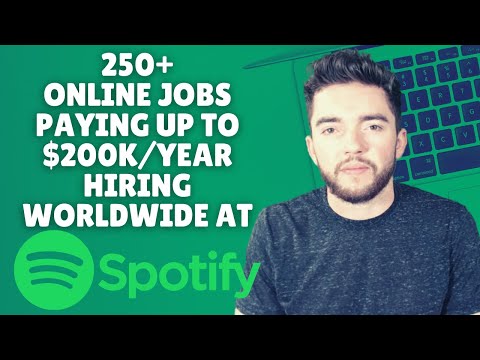 Spotify is Hiring for 250+ Work-From-Home Jobs Paying Up to $200k/Year Worldwide 2022