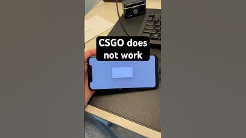 CSGO just doesn’t work on the windows phone I guess #tech #pc #yaptech #gaming