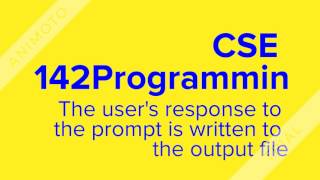 Information CSE 142Programming Assignment #6: Mad Libs (20 points) Update