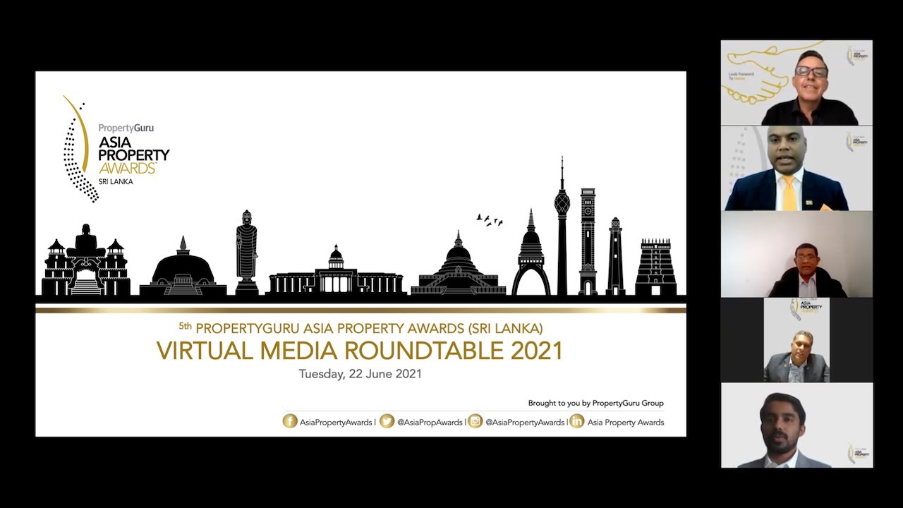 PropertyGuru Asia Property Awards (Sri Lanka) Media Roundtable 2021