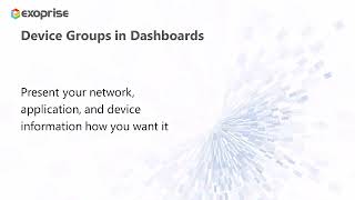 Device Groups in Dashboards