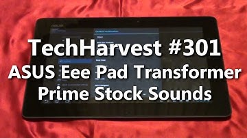 ASUS Eee Pad Transformer Prime Stock Sounds