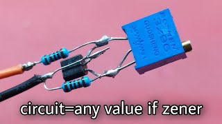 Zener multi output voltage // TL431 as voltage regulator