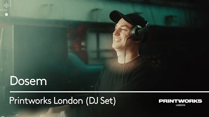 Dosem | Live at Anjunadeep x Printworks London 2021