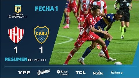 #TorneoSocios | Fecha 1 | resumen de Unión - Boca