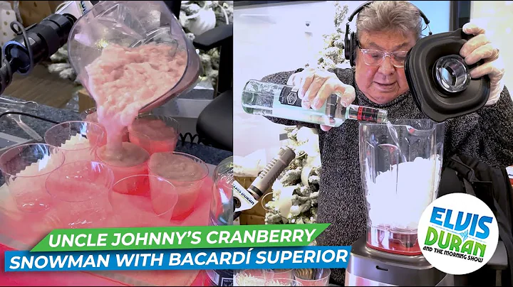 Uncle Johnny Makes a 'Cranberry Snowman' With Baca...