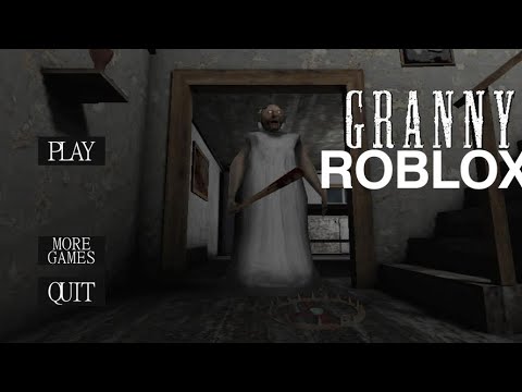 Playing Granny in Roblox with my friend Navy!
