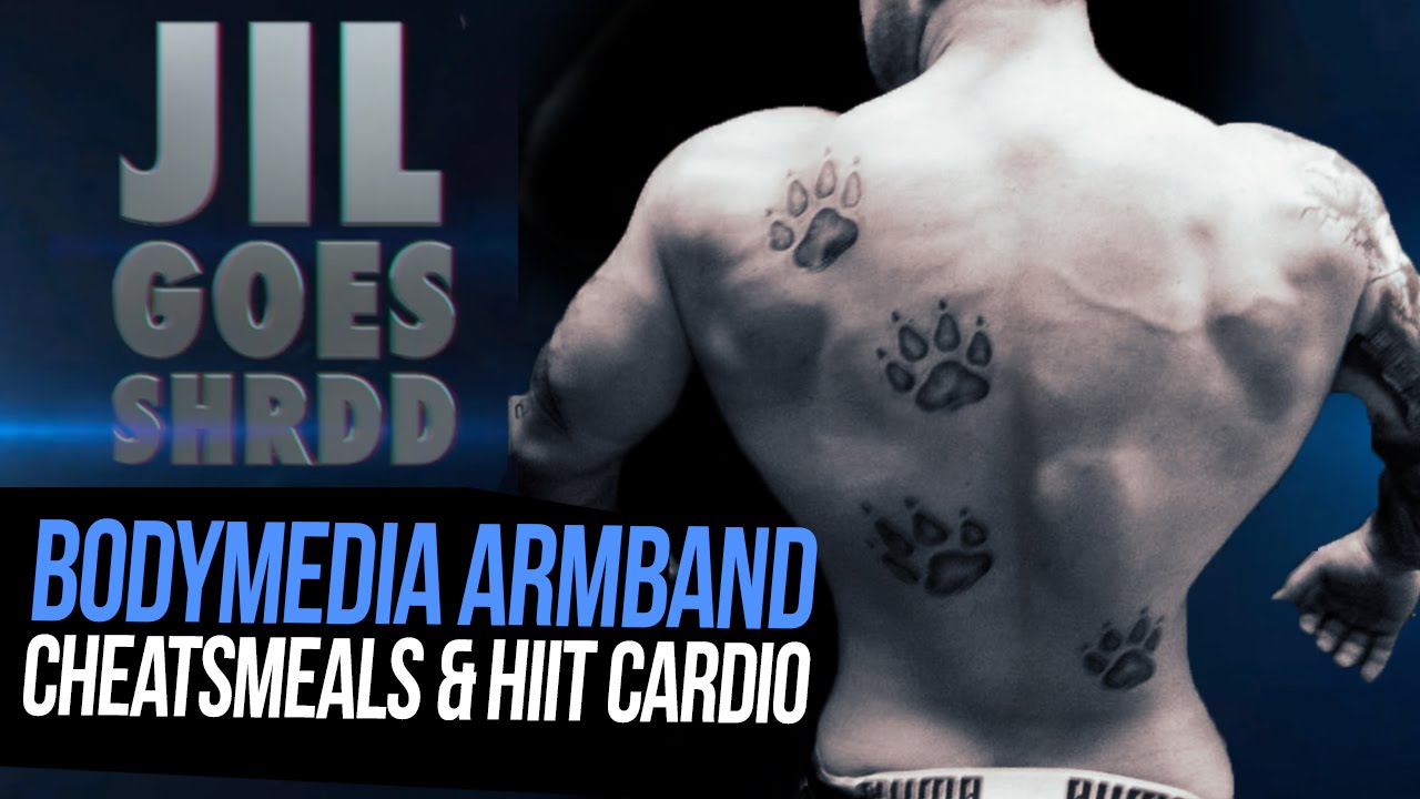 Jil goes Shrdd #2 - BodyMedia Armband Härtetest, HIIT Cardio & Cheat Meals - RoadToGlory fitland
