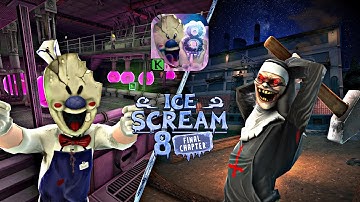 Ice Scream 8 (True Ending) in Hard Mode (No Commentary) (Played on iOS) | @ItzCheezyYT