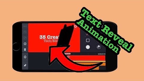 🔥How To Make Text Reveal Animation Intro In KineMaster |Part 3| 35 Creators