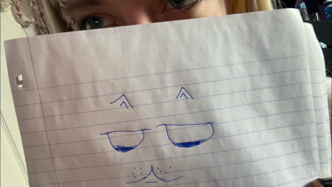 asmr drawing U