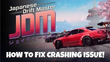 How To Fix JDM: Japanese Drift Master Crashing on PC #japanesedriftmaster #jdm #crashing