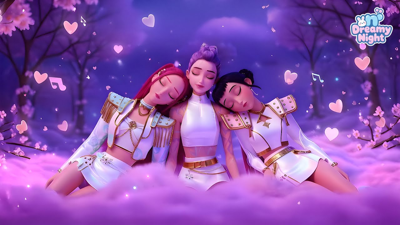 Спокойный сон за 4 минуты с Huntrix 🌙 Снимите стресс, обретите спокойствие и полноценно отдохните у