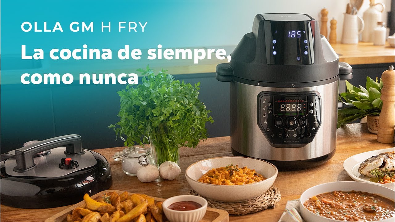 😲 OLLA GM H DELUXE FRY Y CABEZAL FREIDORA DE AIRE #unboxing