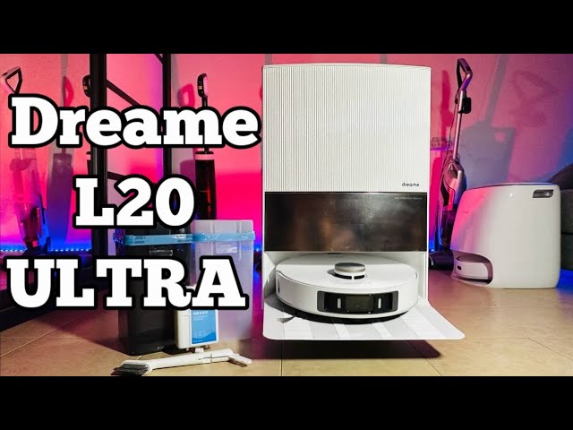 DREAME BOT L20 ULTRA - Obstacle avoidance also in the DARK ROOM 🦇 