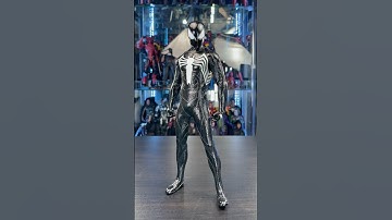 Spider-Man Symbiote Suit ASMR Texture checking #oddlysatisfying #satisfying #asmr