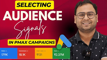How to create Audience Signals in PMax Campaigns | Umar Tazkeer