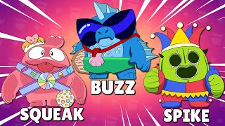 27 Brawl Stars Skin Ideas | Buzz, Squeak & More