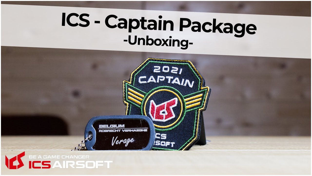 ICS Captain package 2021 - Unboxing