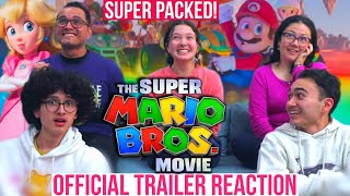 SUPER MARIO BROS. MOVIE TRAILER 2 REACTION! | MaJeliv Reactions l Super Packed! Even Mario Kart!