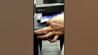 #Duit Duit Ori vs Duit Palsu