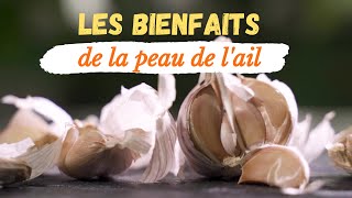 Ne jetez plus la peau de l&#39;ail avant de profiter de tous ses bienfaits !