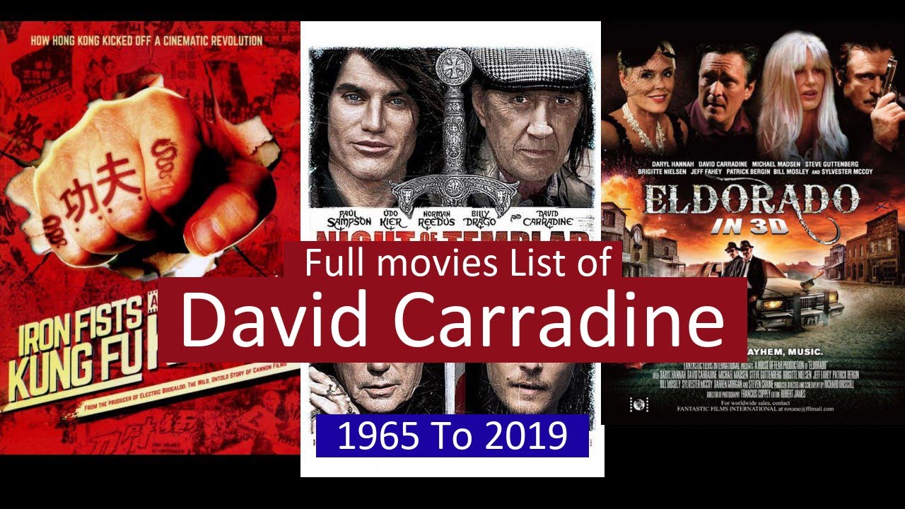 David Carradine Full Movies List | All Movies of David Carradine